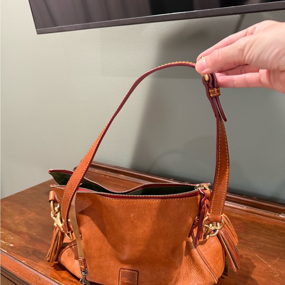 Dooney & Bourke Tan Leather Women's Bag - Picture 5 of 7